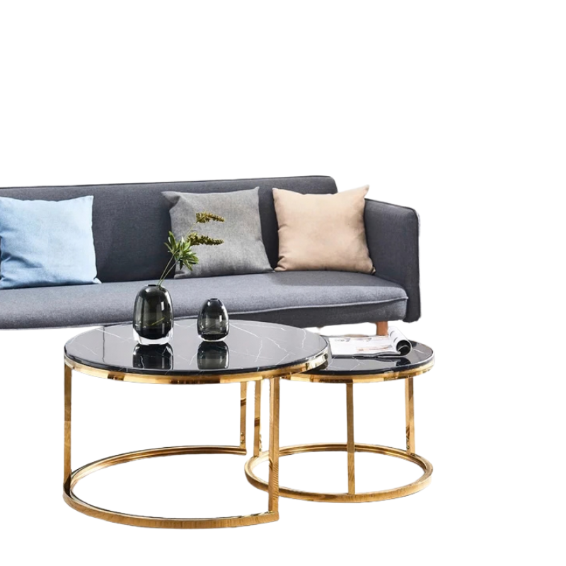 Nested Centre Tables - Black